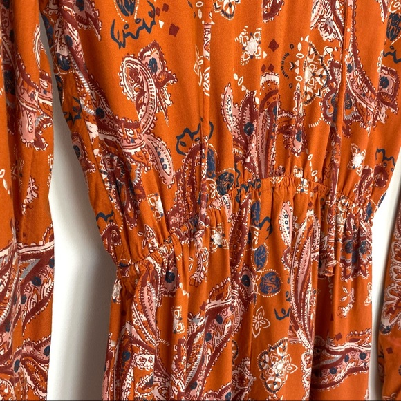 Abercrombie & Fitch romper with long sleeves and lace-up front - Picture 3 of 12